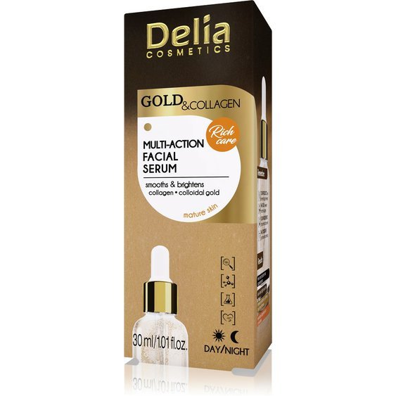 DELIA COSMETICS Gold&Collagen sérum proti vráskám 30ml